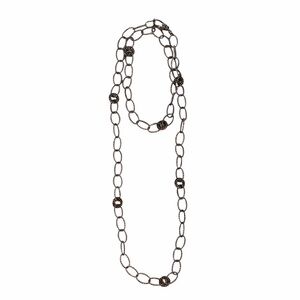 Lagos Enso 18K Sterling Silver Station Necklace